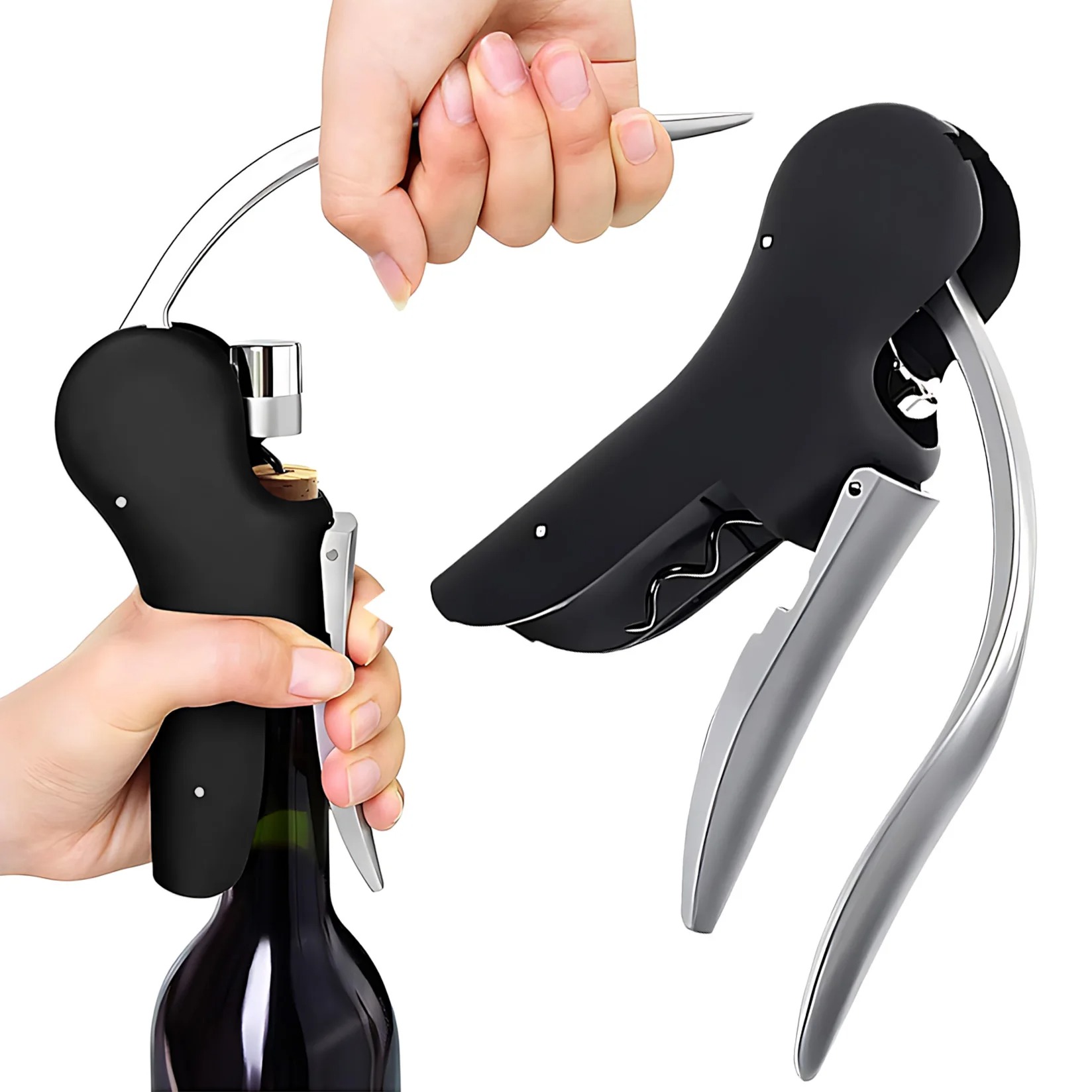 Cork Screw Lever - Comodi apribottiglie Set di attrezzi per