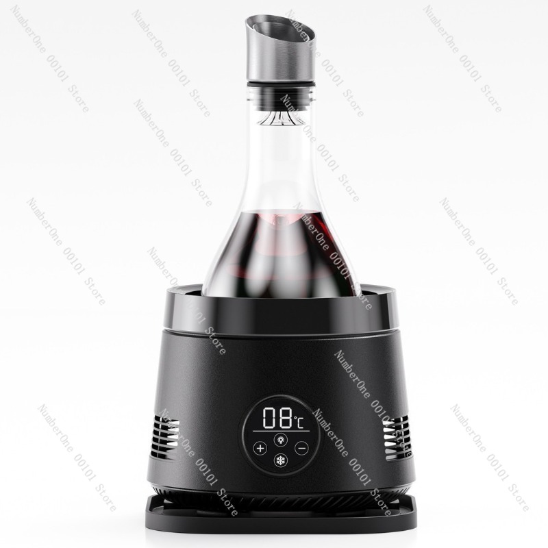 Wine Aerator Pour - Decanter Elettronico Refrigerante per Vino Ghiacciato,