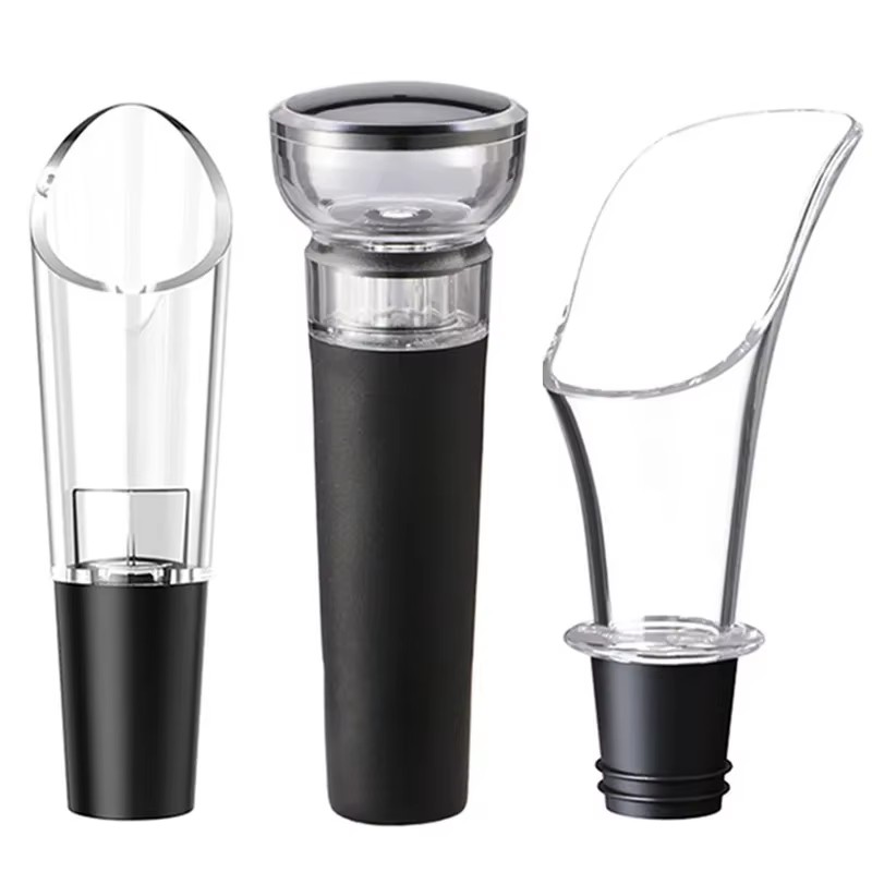 Wine Aerator Pour - Sigillatore per bottiglie di vino senza