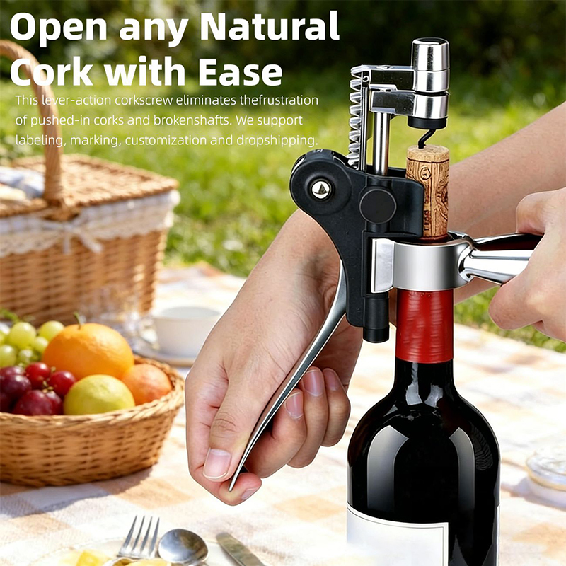 Cavatappi Manuale Durevole a L - Cork Screw Lever recensione e prezzo
