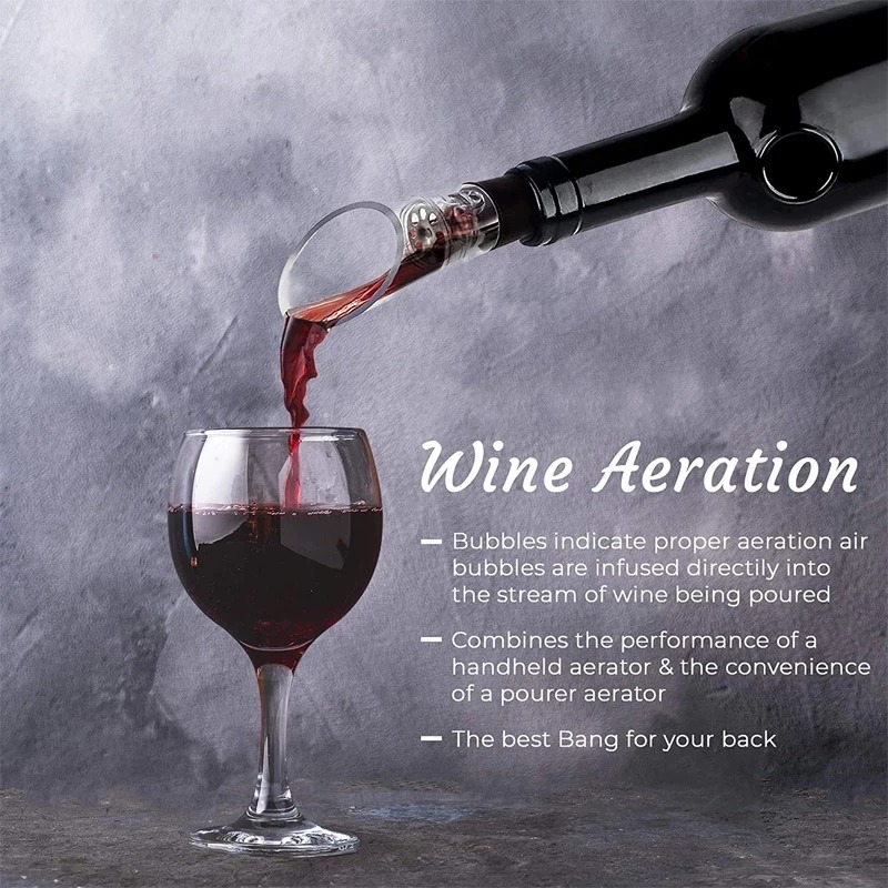 Aeratore per vino tappo per bo - Wine Aerator Pour recensione e prezzo